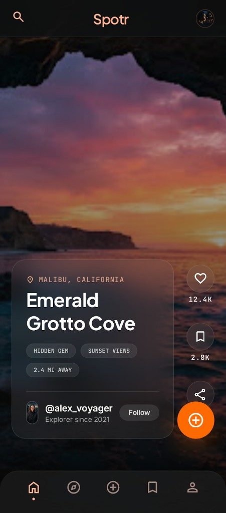 Discover feed showing a cinematic hidden gem